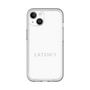 スリムプロテクションプレミアムケース［ LATENCY - Logotype - White ］