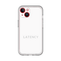 スリムプロテクションプレミアムケース［ LATENCY - Logotype - White ］