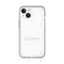 スリムプロテクションプレミアムケース［ LATENCY - Logotype - White ］