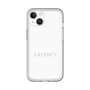 スリムプロテクションプレミアムケース［ LATENCY - Logotype - White ］