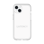 スリムプロテクションプレミアムケース［ LATENCY - Logotype - White ］