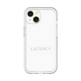 スリムプロテクションプレミアムケース［ LATENCY - Logotype - White ］