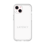 スリムプロテクションプレミアムケース［ LATENCY - Logotype - White ］
