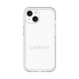スリムプロテクションプレミアムケース［ LATENCY - Logotype - White ］