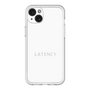スリムプロテクションプレミアムケース［ LATENCY - Logotype - White ］