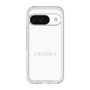 スリムプロテクションプレミアムケース［ LATENCY - Logotype - White ］