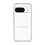 スリムプロテクションプレミアムケース［ LATENCY - Logotype - White ］