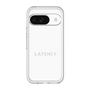 スリムプロテクションプレミアムケース［ LATENCY - Logotype - White ］