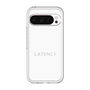 スリムプロテクションプレミアムケース［ LATENCY - Logotype - White ］