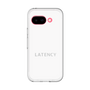 スリムプロテクションプレミアムケース［ LATENCY - Logotype - White ］