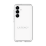 スリムプロテクションプレミアムケース［ LATENCY - Logotype - White ］