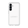 スリムプロテクションプレミアムケース［ LATENCY - Logotype - White ］