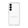 スリムプロテクションプレミアムケース［ LATENCY - Logotype - White ］