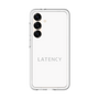 スリムプロテクションプレミアムケース［ LATENCY - Logotype - White ］