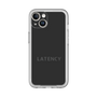スリムプロテクションプレミアムケース［ LATENCY - Logotype - Black ］