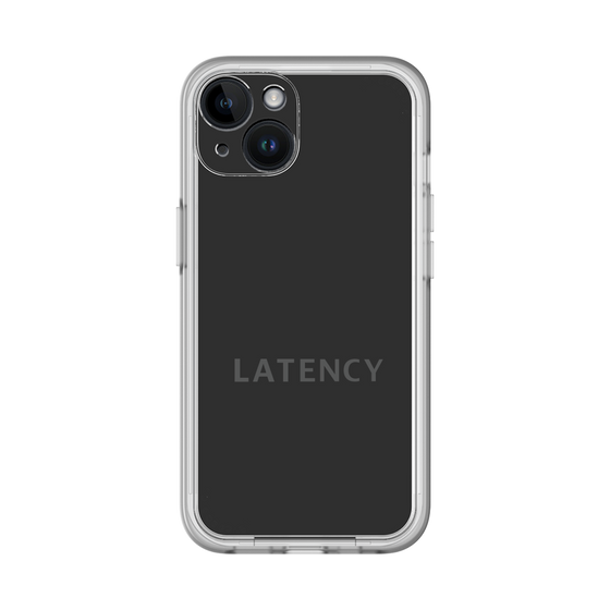 スリムプロテクションプレミアムケース［ LATENCY - Logotype - Black ］