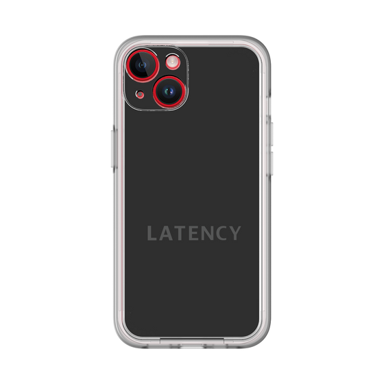 スリムプロテクションプレミアムケース［ LATENCY - Logotype - Black ］
