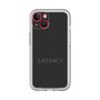 スリムプロテクションプレミアムケース［ LATENCY - Logotype - Black ］