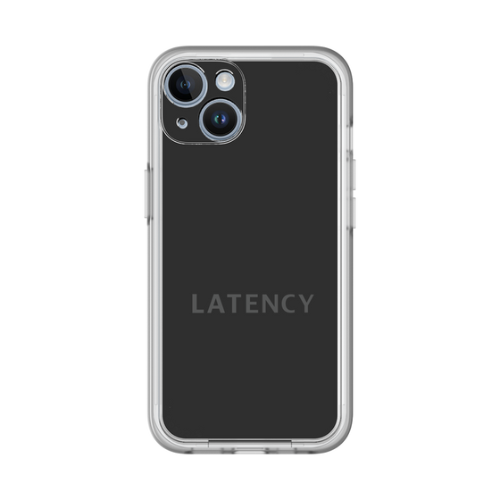 スリムプロテクションプレミアムケース［ LATENCY - Logotype - Black ］