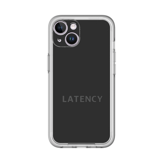 スリムプロテクションプレミアムケース［ LATENCY - Logotype - Black ］