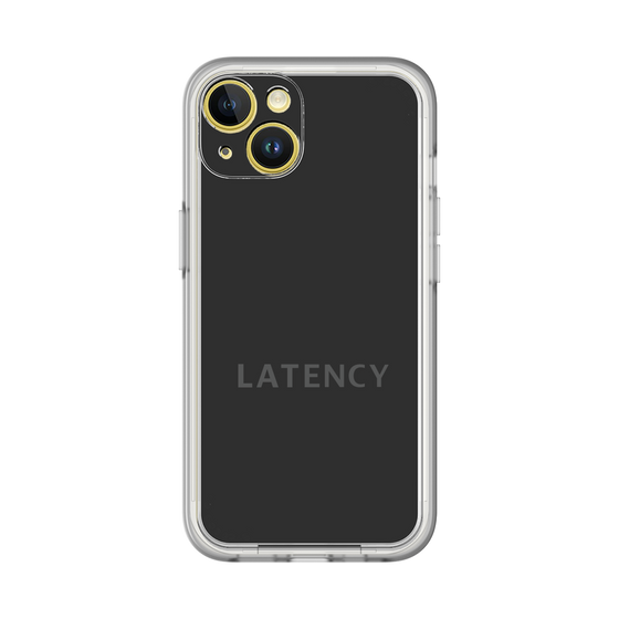 スリムプロテクションプレミアムケース［ LATENCY - Logotype - Black ］