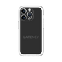 スリムプロテクションプレミアムケース［ LATENCY - Logotype - Black ］