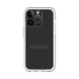 スリムプロテクションプレミアムケース［ LATENCY - Logotype - Black ］