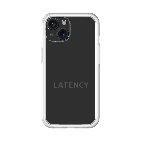 スリムプロテクションプレミアムケース［ LATENCY - Logotype - Black ］