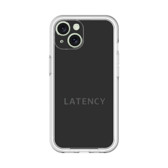 スリムプロテクションプレミアムケース［ LATENCY - Logotype - Black ］