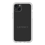 スリムプロテクションプレミアムケース［ LATENCY - Logotype - Black ］