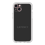 スリムプロテクションプレミアムケース［ LATENCY - Logotype - Black ］
