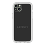 スリムプロテクションプレミアムケース［ LATENCY - Logotype - Black ］