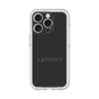 スリムプロテクションプレミアムケース［ LATENCY - Logotype - Black ］