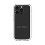 スリムプロテクションプレミアムケース［ LATENCY - Logotype - Black ］