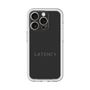 スリムプロテクションプレミアムケース［ LATENCY - Logotype - Black ］