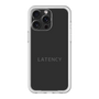 スリムプロテクションプレミアムケース［ LATENCY - Logotype - Black ］