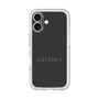 スリムプロテクションプレミアムケース［ LATENCY - Logotype - Black ］