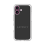 スリムプロテクションプレミアムケース［ LATENCY - Logotype - Black ］
