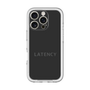 スリムプロテクションプレミアムケース［ LATENCY - Logotype - Black ］