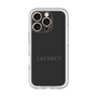 スリムプロテクションプレミアムケース［ LATENCY - Logotype - Black ］