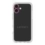 スリムプロテクションプレミアムケース［ LATENCY - Logotype - Black ］