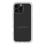 スリムプロテクションプレミアムケース［ LATENCY - Logotype - Black ］