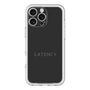 スリムプロテクションプレミアムケース［ LATENCY - Logotype - Black ］