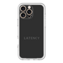 スリムプロテクションプレミアムケース［ LATENCY - Logotype - Black ］