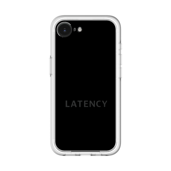 スリムプロテクションプレミアムケース［ LATENCY - Logotype - Black ］