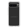 スリムプロテクションプレミアムケース［ LATENCY - Logotype - Black ］