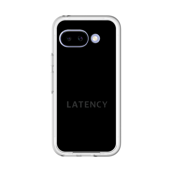 スリムプロテクションプレミアムケース［ LATENCY - Logotype - Black ］