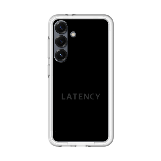 スリムプロテクションプレミアムケース［ LATENCY - Logotype - Black ］