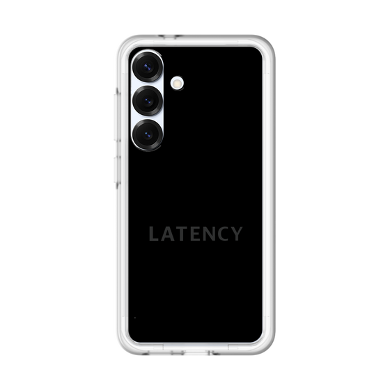 スリムプロテクションプレミアムケース［ LATENCY - Logotype - Black ］
