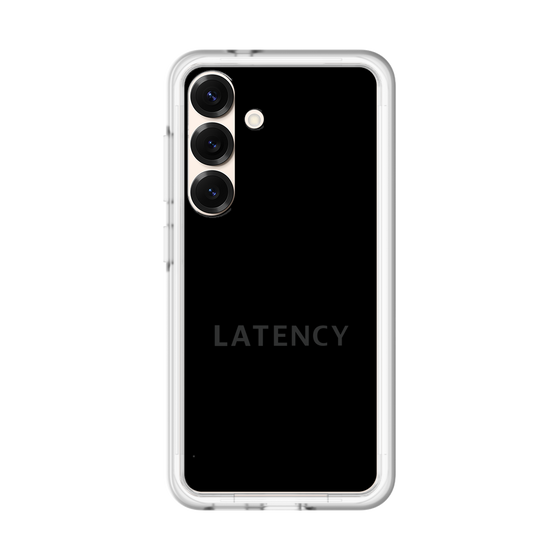 スリムプロテクションプレミアムケース［ LATENCY - Logotype - Black ］